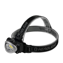 Factory Price Supply High Quality Headlamp Adjustable Angle Elastic 3*AAA dry battery Powered COB Led Head lamp